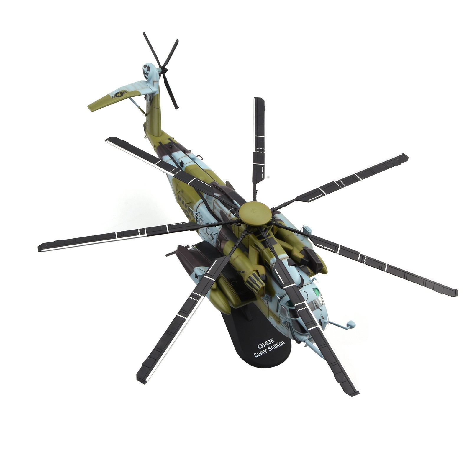 Diecast Alloy 1/72 United States Navy For Sikorsky CH-53E Super Stallion Black