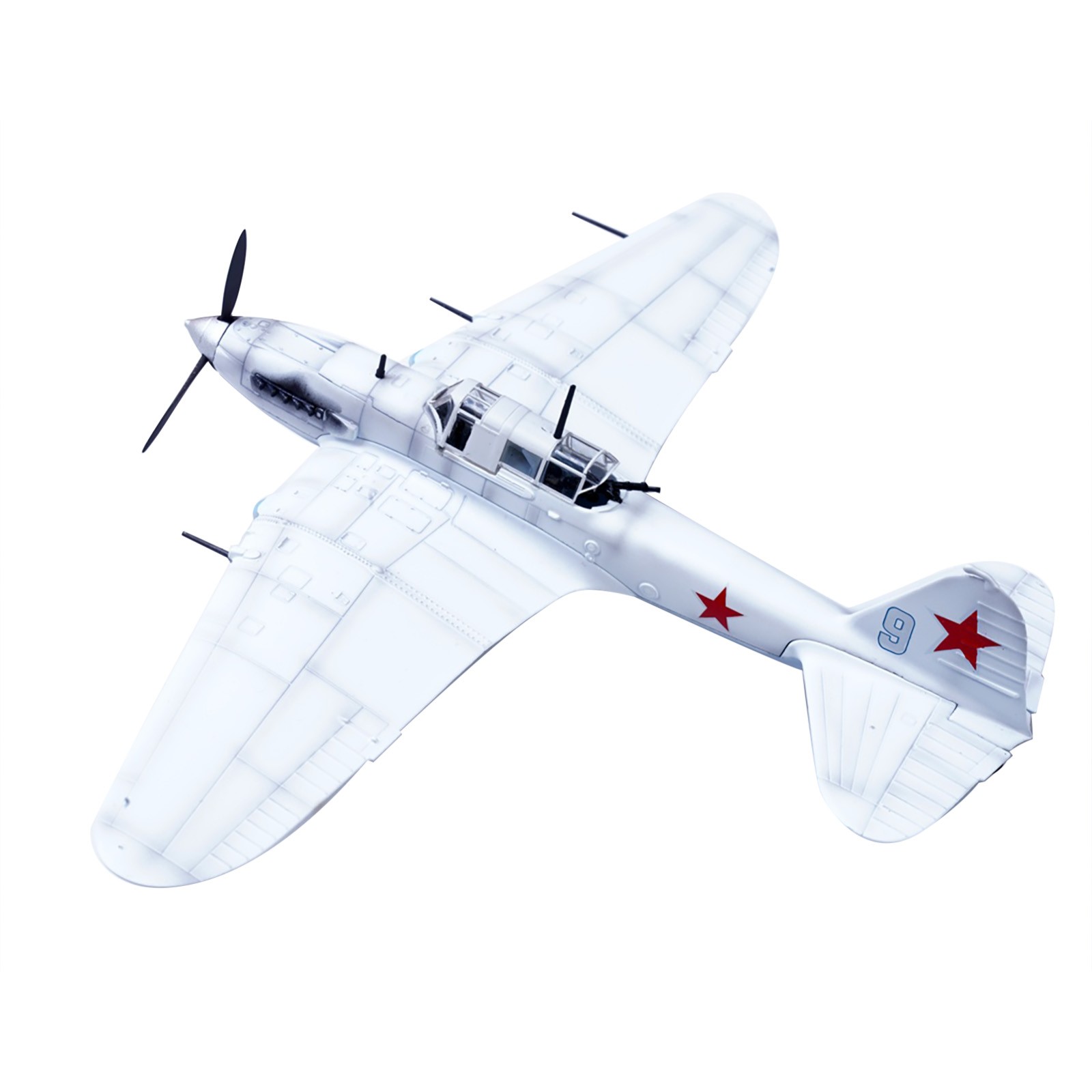 IL-2 1/72 Scale Diecast Aircraft Model Display Stand Included Item
