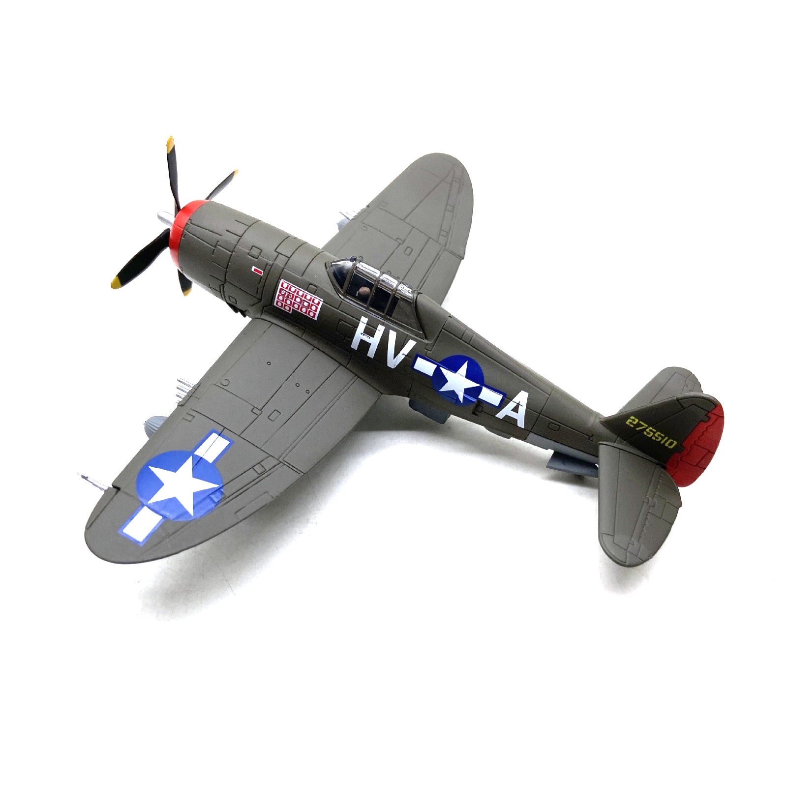 1:72 Scale P-47 Thunderbolt Model Authentic WWII US Aircraft Alloy Gift Ready