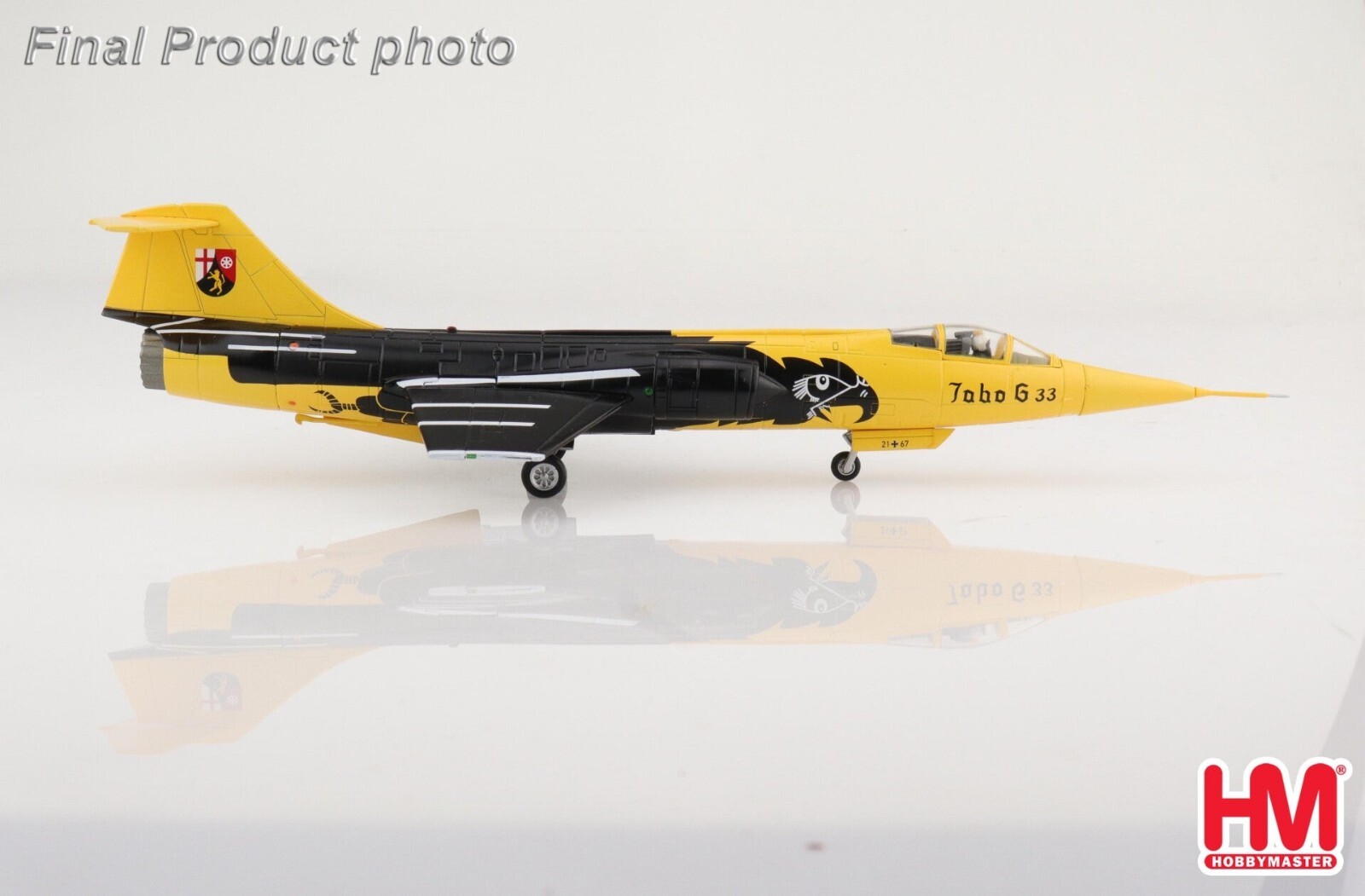 Hobby Master HA1071, F-104G Starfighter “JaboG 33 Farewell” 22+67, JaboG 3, 1:72