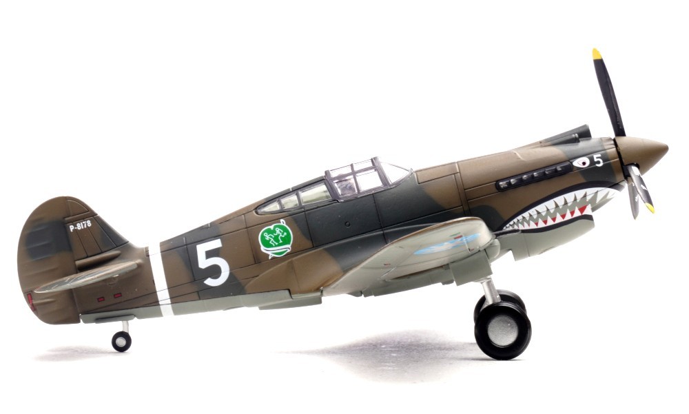 P-40 P-40B/C Warhawk “White 5” Flying Tigers – AVG 1/72 Scale Diecast Model
