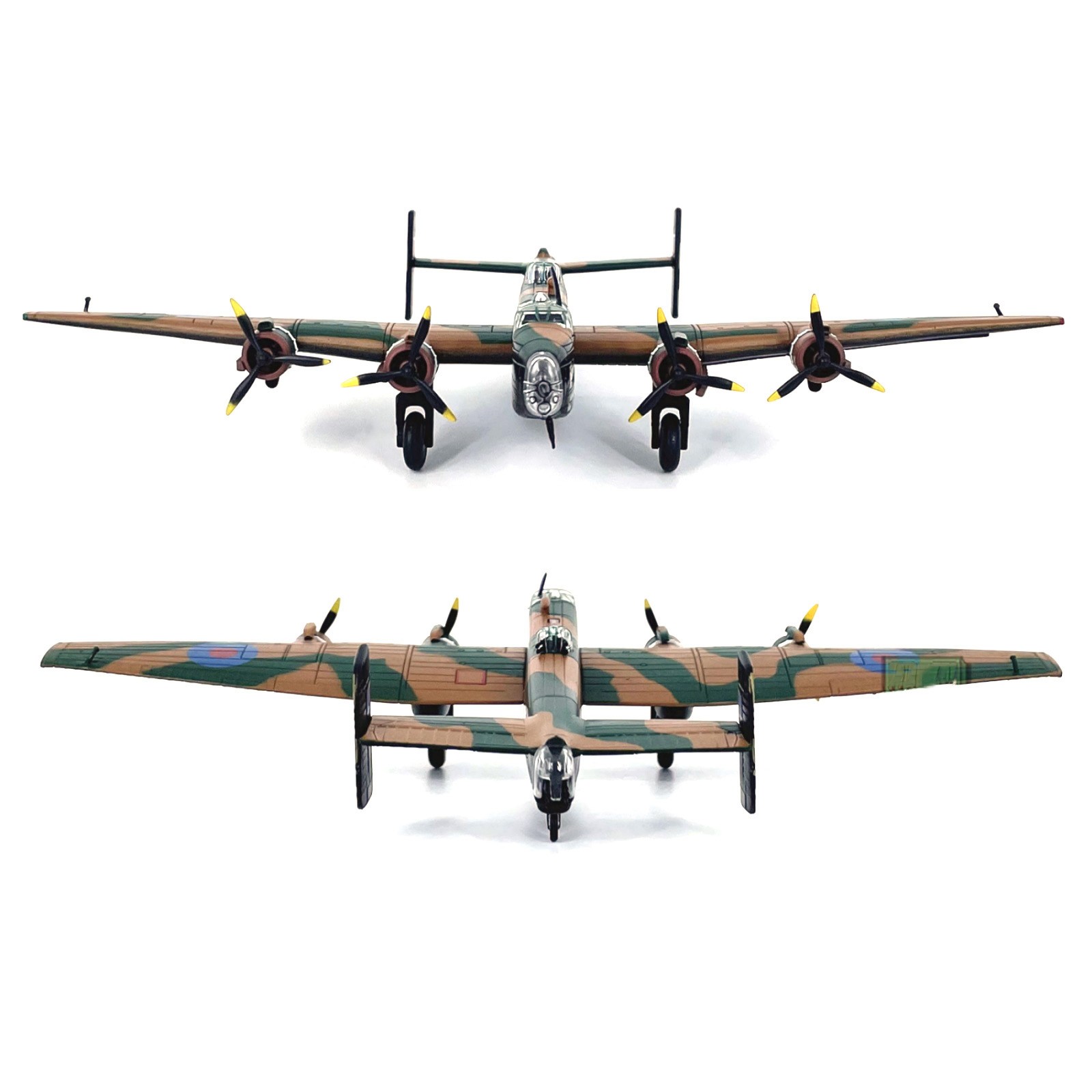 16cm Diecast 1/144 WWII For Handley Page Halifax B.Mk III Bomber Model Gift