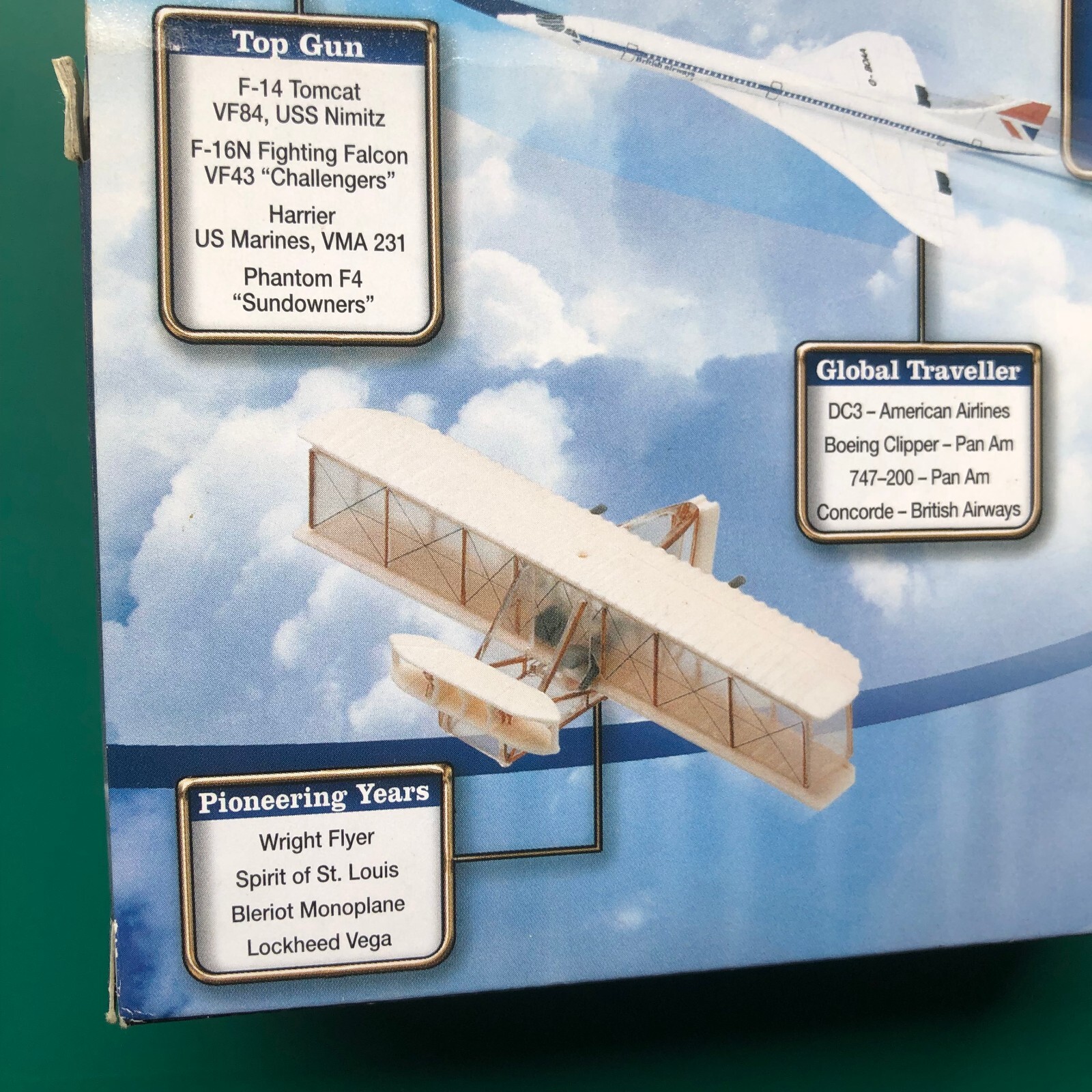 Corgi BLERIOT XI Monoplane Die-Cast Model English Channel 1st Flight 1909 BOXED