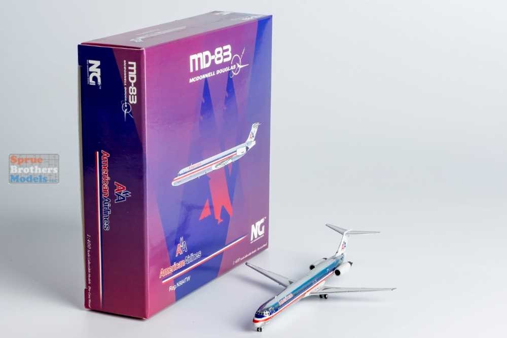 NGM83003 1:400 NG Model American Airlines MD-83 Reg #N984TW
