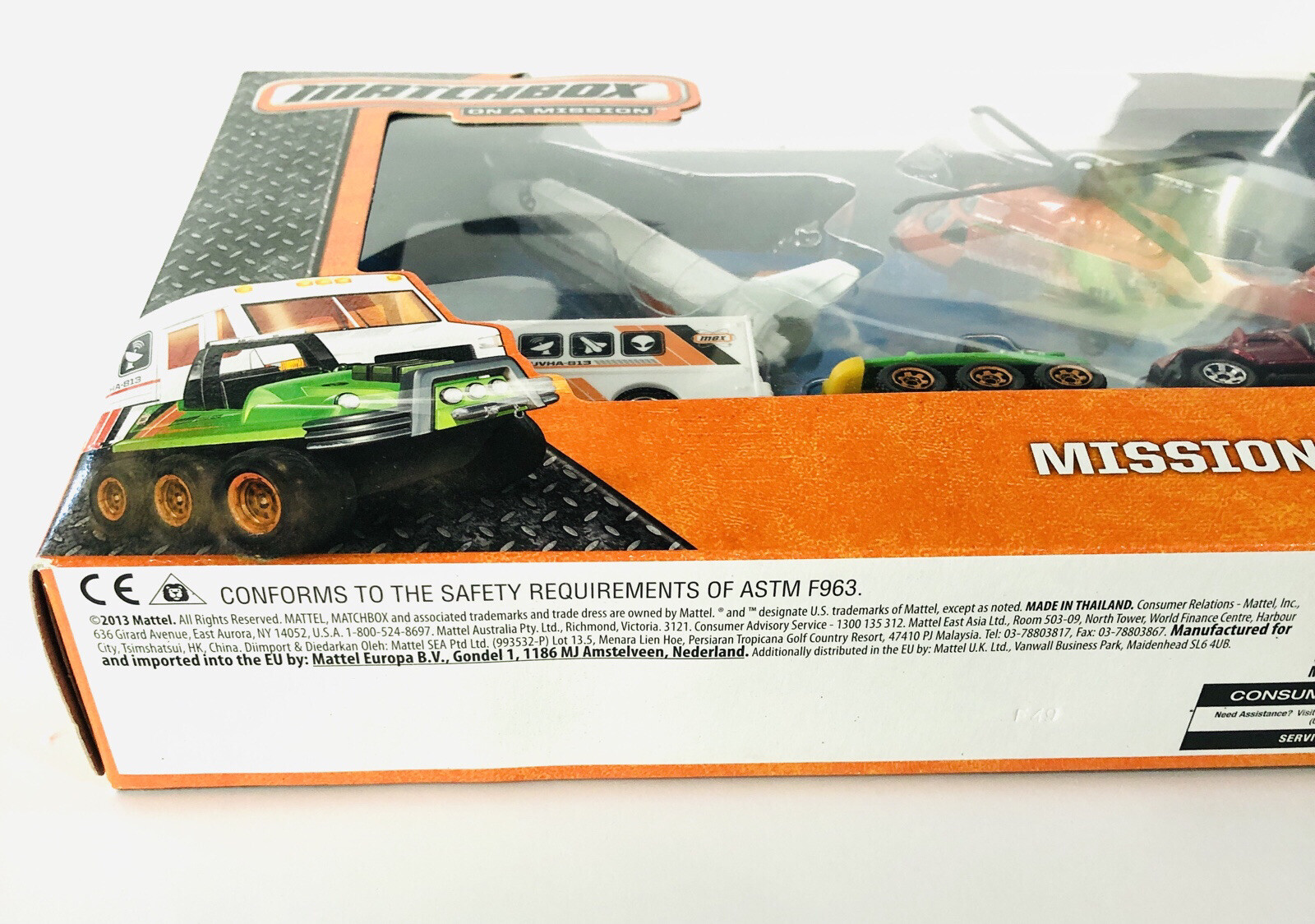 MATCHBOX MISSION FORCE SPACE STAR SHUTTLE CHOPPER TANKER ATV 5 PACK New 2014