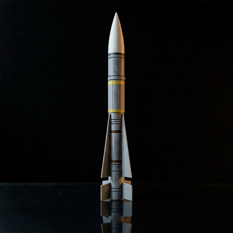 1:12 US Navy AIM-54 Phoenix Missile Model 35cm 3D Printed Military Collection