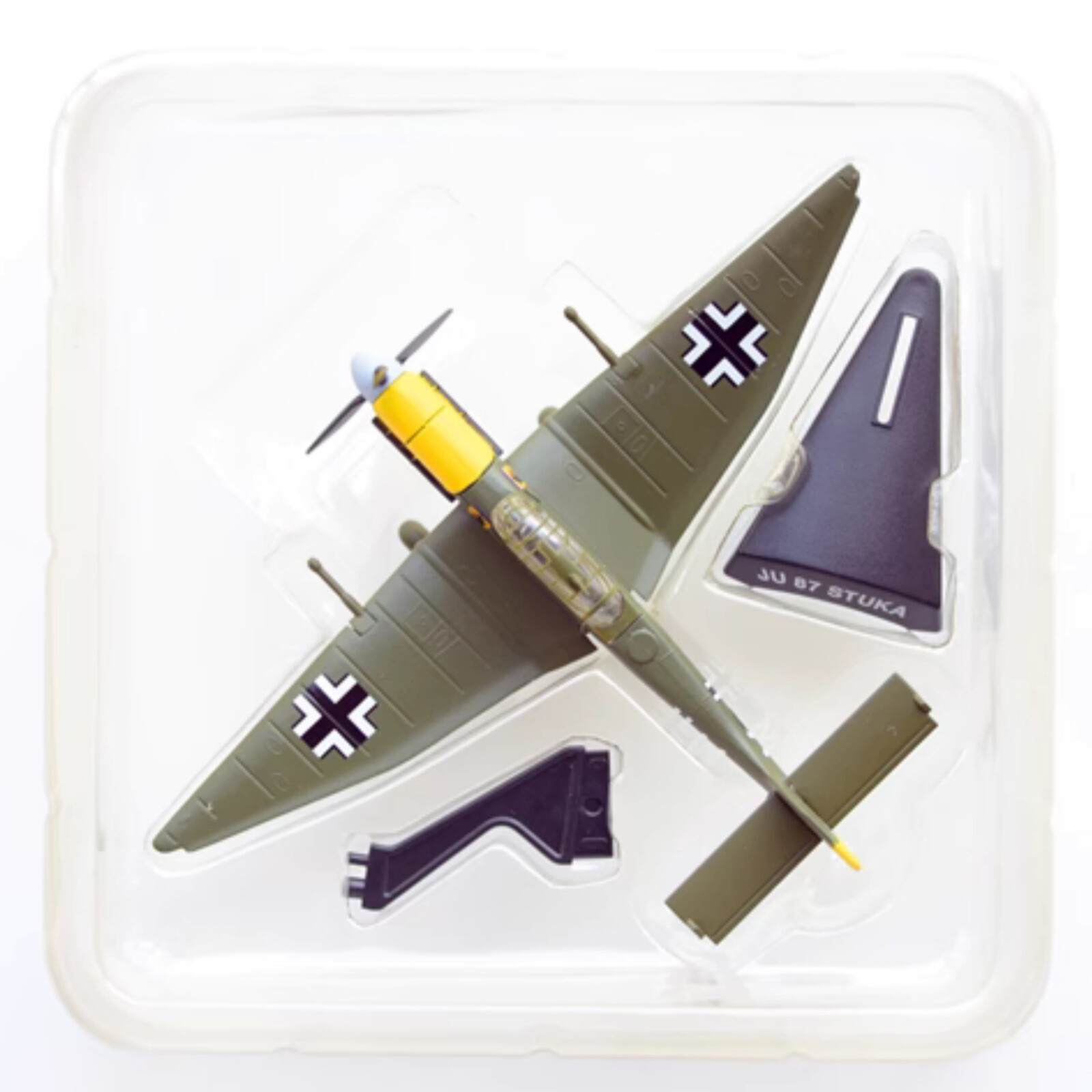 1/110 Diecast Alloy WWII Germany Junkers JU-87 Stuka Bomber Simulation Model
