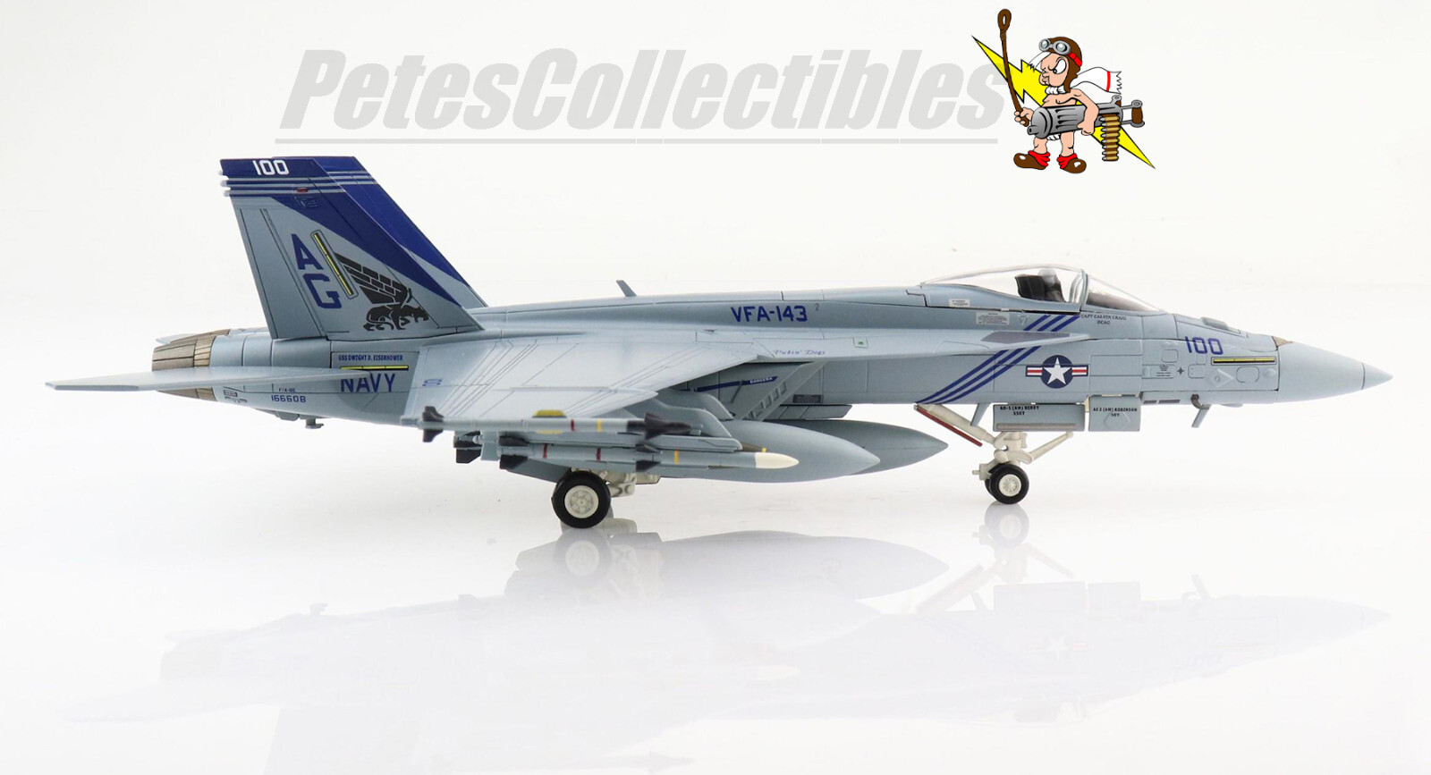 Hobby Master HA5126 McDonnell Douglas F/A-18E Super Hornet VFA-143 Pukin Dogs