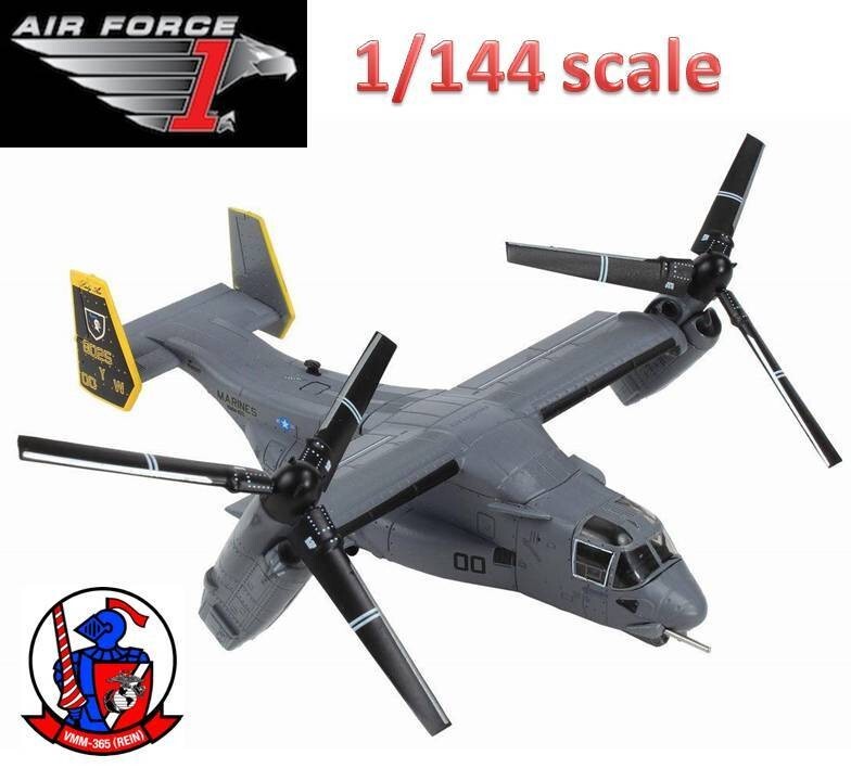 Air Force One 1/144 AF1-0140A Bell-Boeing V22 Osprey VMM-365 Blue Knights