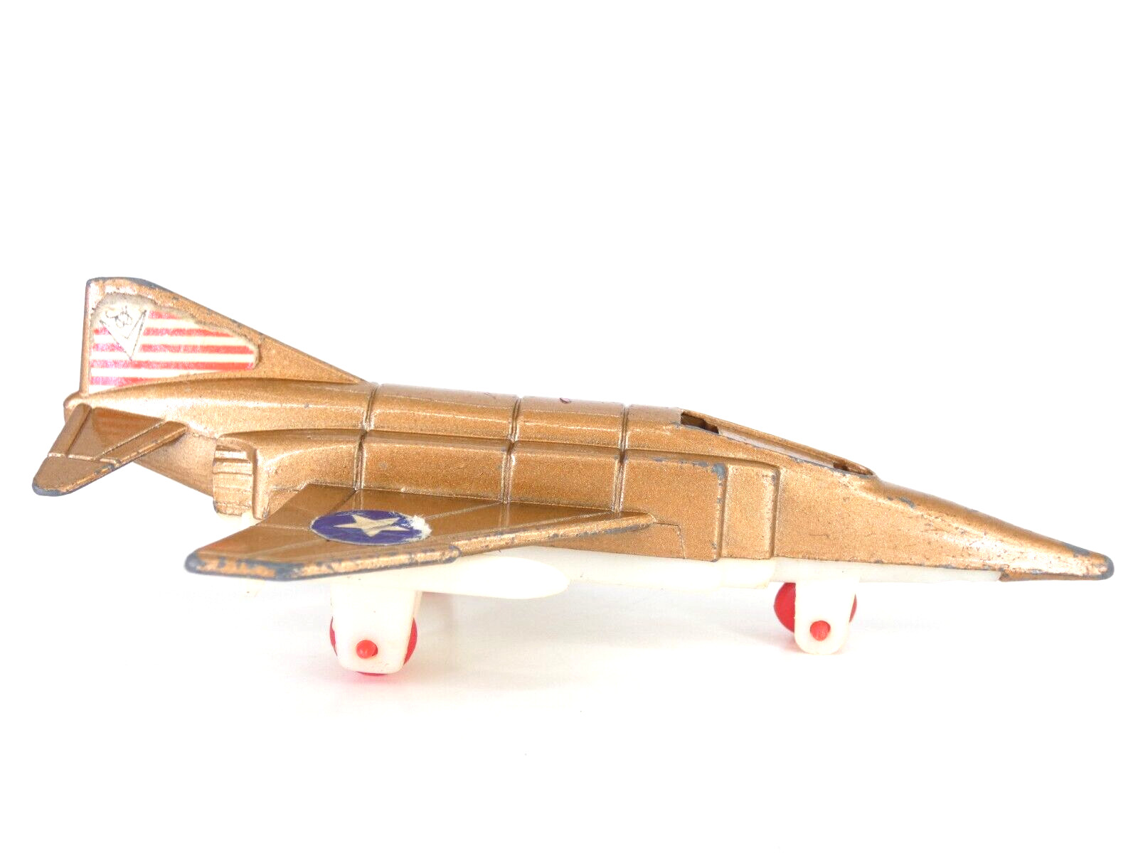 McDonnell Douglas F 4EJ Phantom Jet Toy Military Airplane Vintage Hong Kong