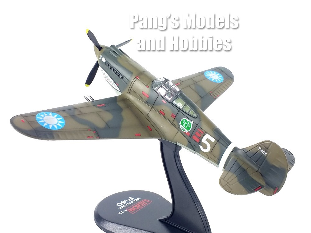 P-40 P-40B/C Warhawk “White 5” Flying Tigers – AVG 1/72 Scale Diecast Model