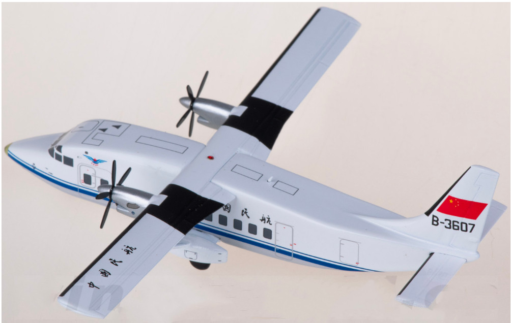 1:200 Patriot Cathay Pacific Short 360 B-3607 Passenger Airplane Diecast Model