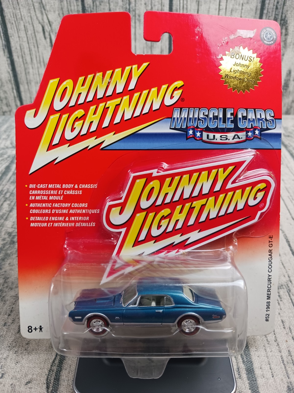 JOHNNY LIGHTNING – MUSCLE CARS U.S.A. #52: 1968 Mercury Cougar GT-E