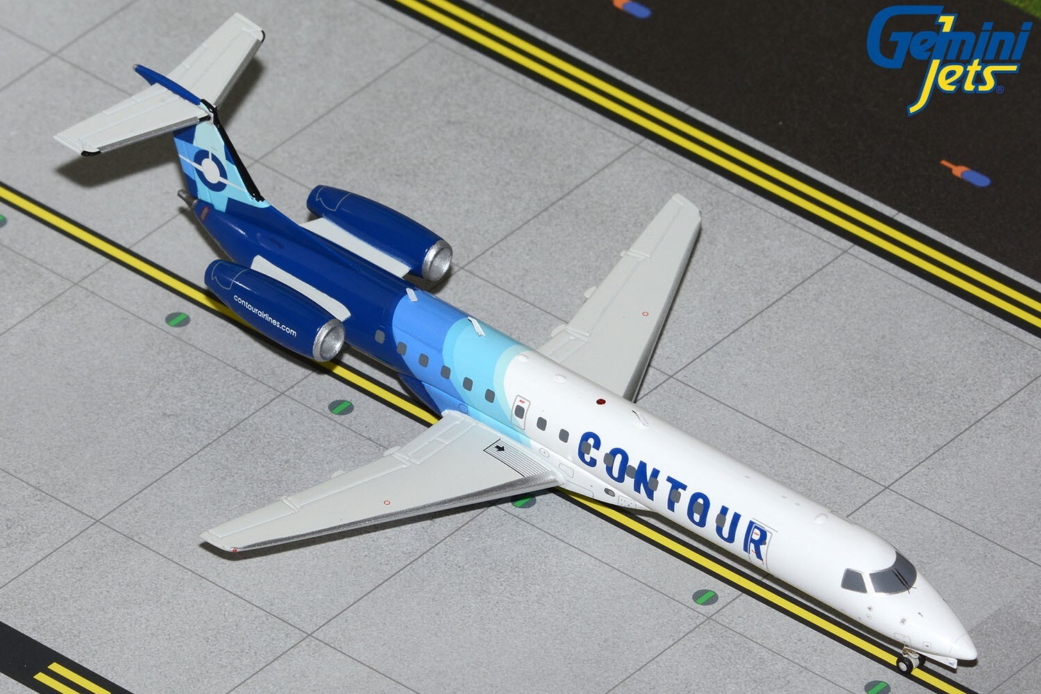 Contour Airlines Embraer ERJ-145LR N12552 Gemini Jets G2VTE1218 Scale 1:200
