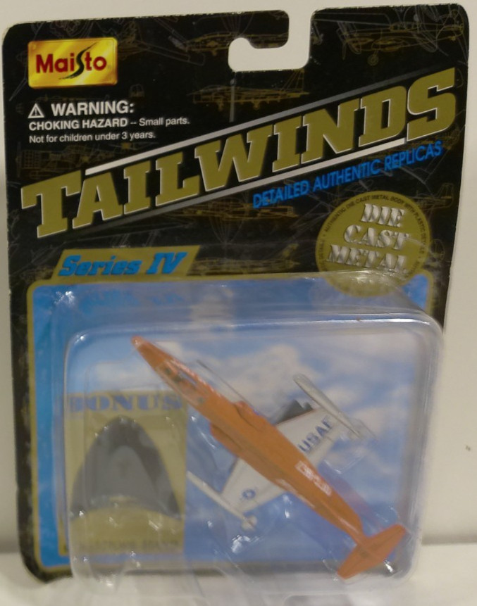 MAISTO TAILWINDS SERIES IV #15061 F-104 STARFIGHTER NEW IN SEALED PACKAGE