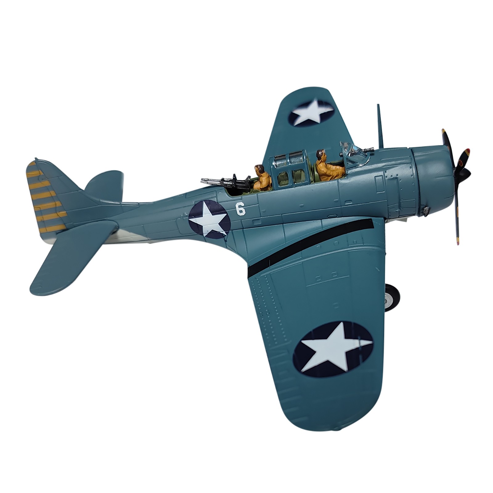 WWII 1:72 SBD Dauntless Dive Bomber Model Aircraft Collection With Display Stand