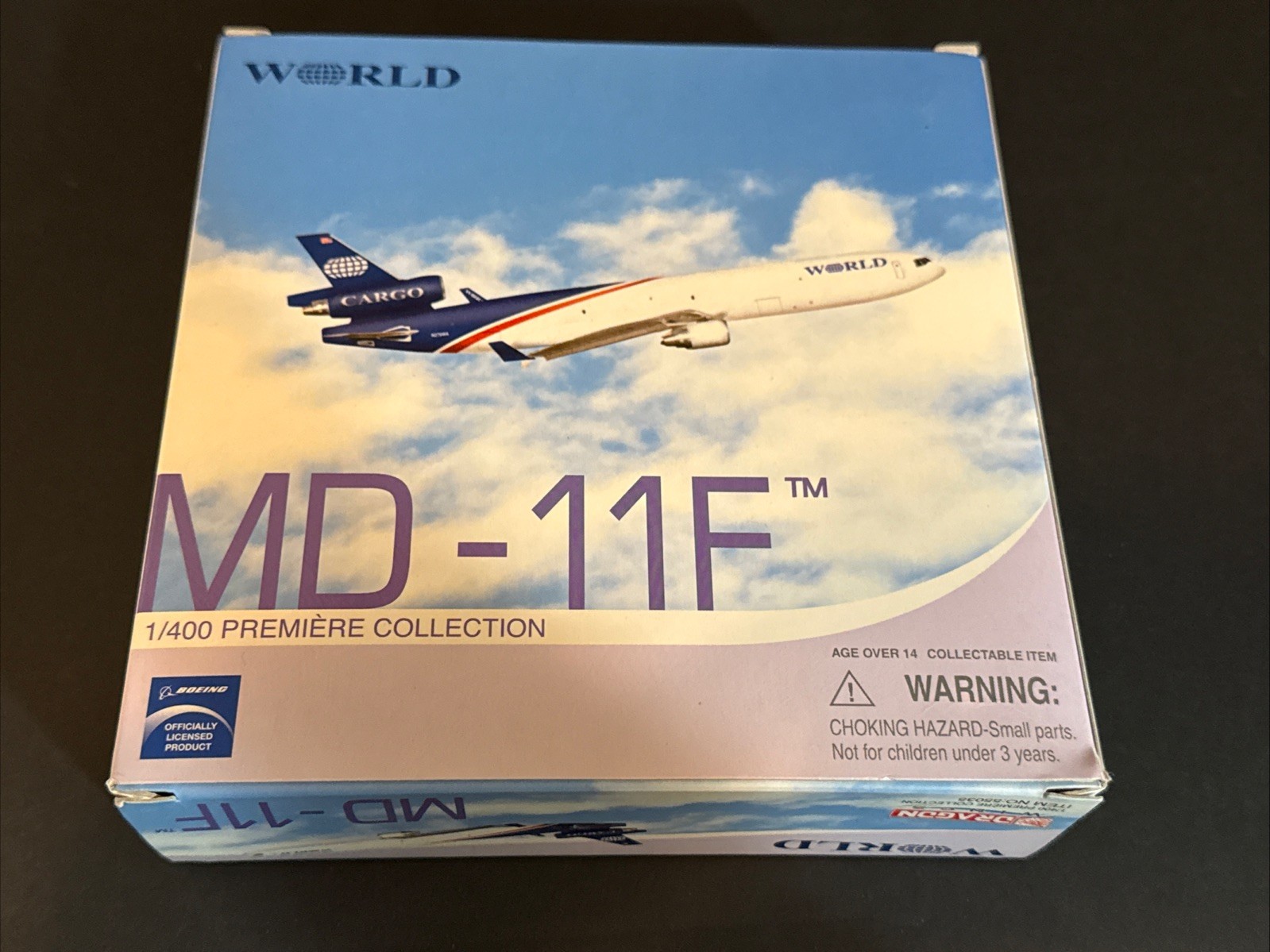 Dragon Wings 1:400 World Cargo MD-11F Première Collection Diecast Model 55035