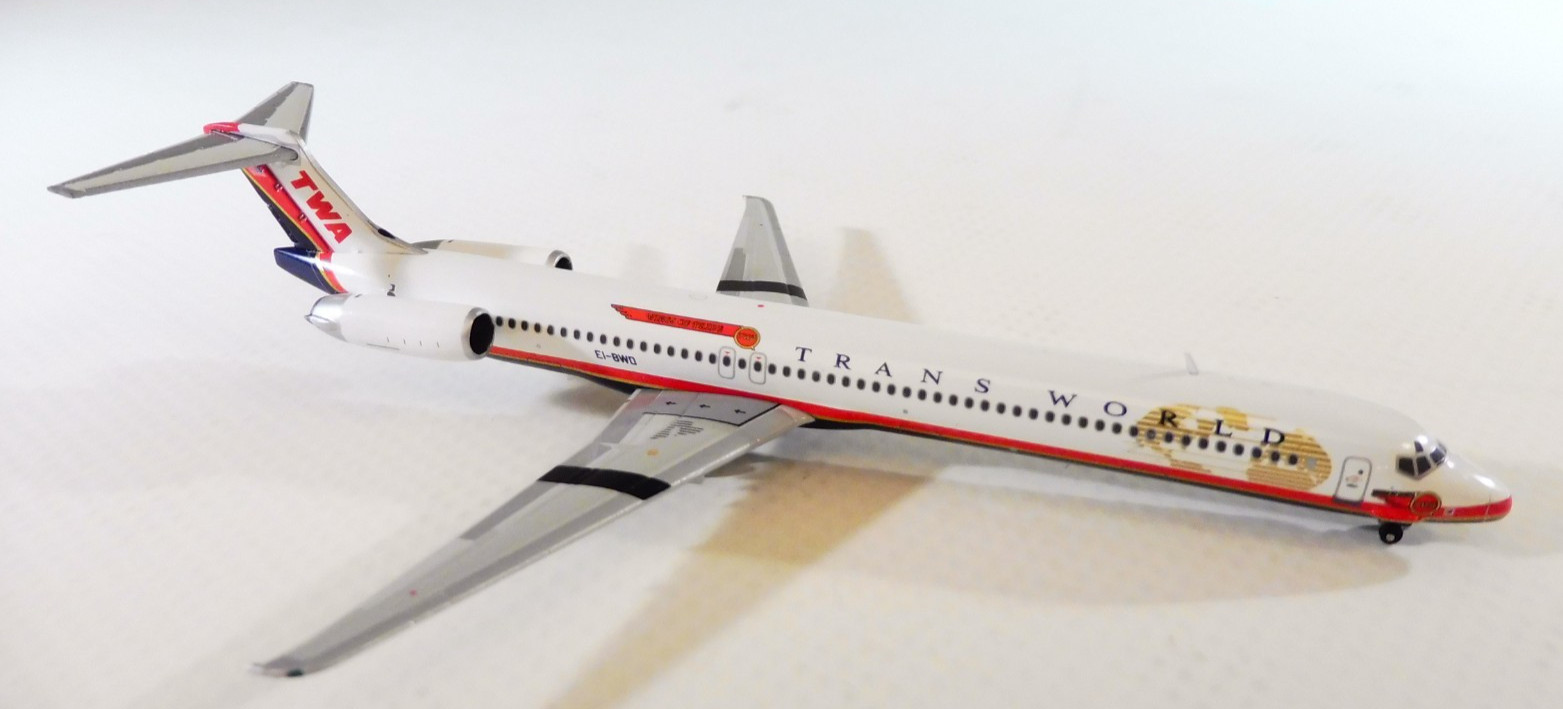 1/400 JC Wings Trans World Airlines MD-83 “Wings of Pride”