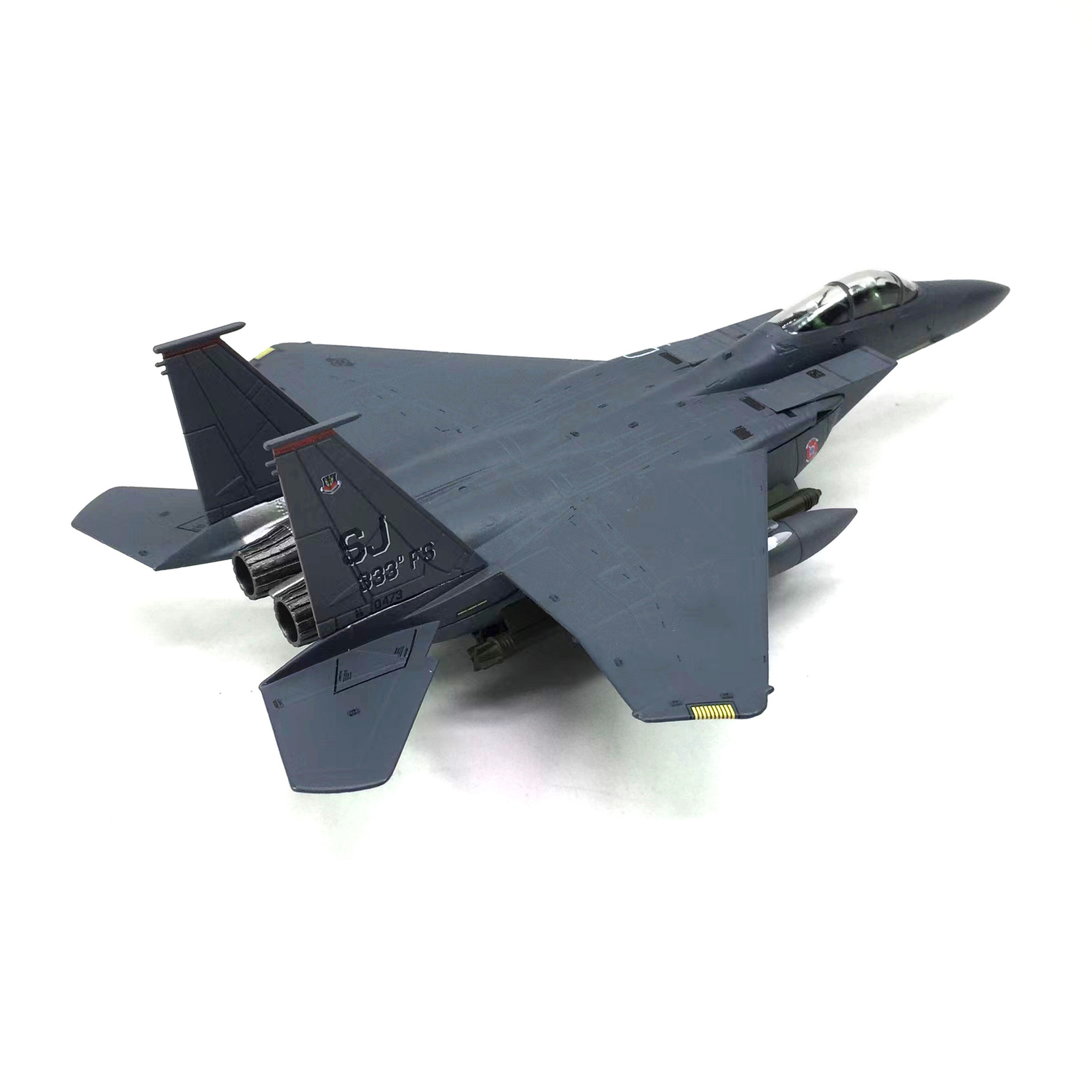 1/100 U.S. F-15E Strike Eagle Bomber Aircraft Plane Alloy Model With Stand d