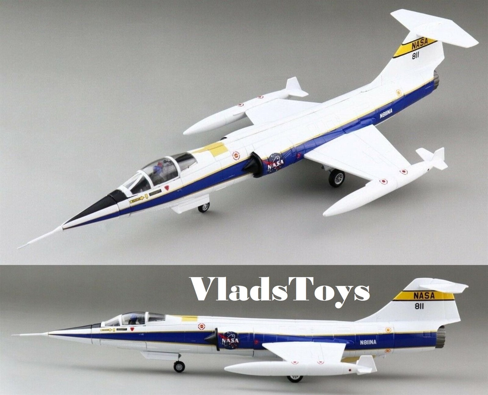 Hobby Master 1/72 F-104N Starfighter NASA Dryden Flight Research Center HA1047
