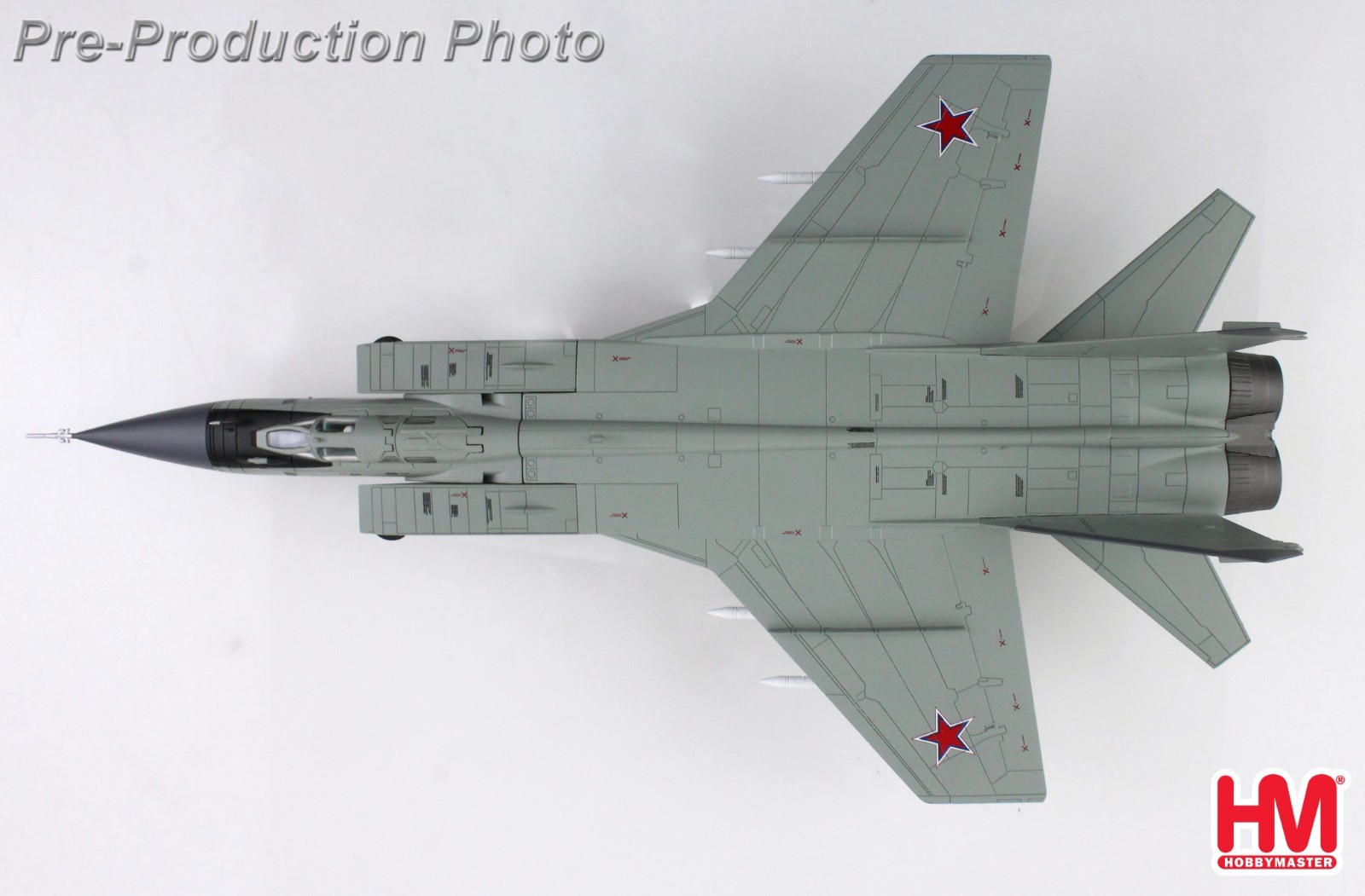 Hobby Master 1:72 MIG-31BM “Viktor Prudnikov” Red 12, Russian Air Force