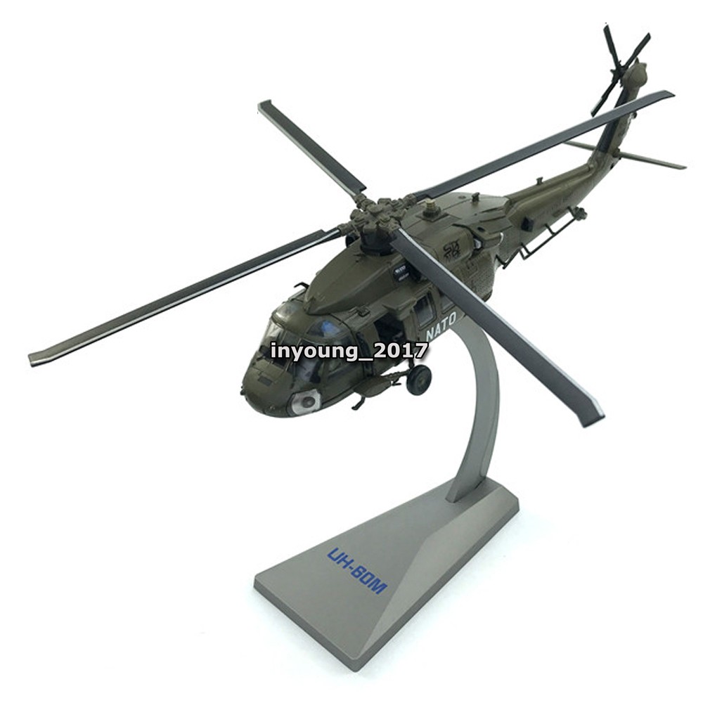 1/72 Sikorsky UH-60 Black Hawk Helicopter Model Diecast Military Airplane Model