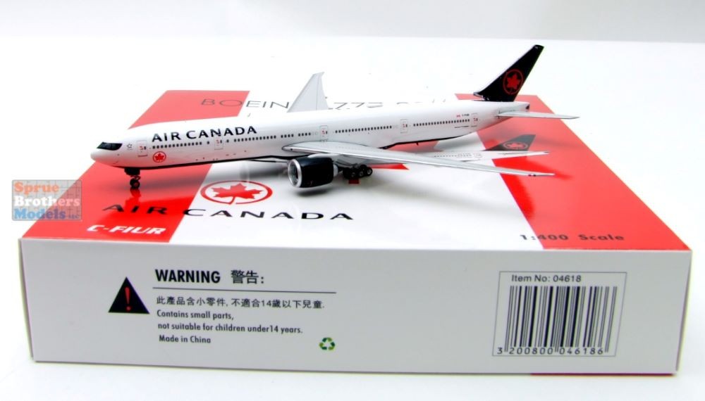 PHX04618 1:400 Phoenix Model Air Canada B777-300ER Reg #C-FIUR
