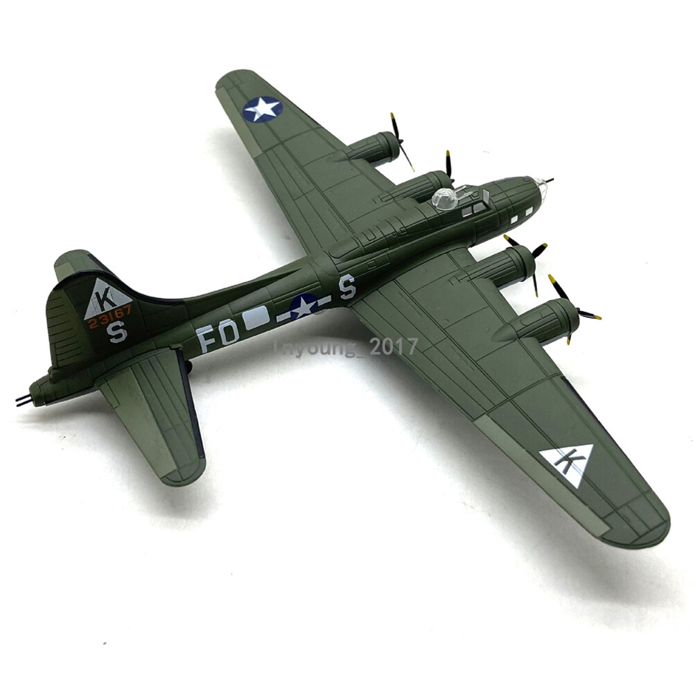 1/144 1994 WWII US Boeing B-17F Flying Fortress Fighter Model Diecast Airplane