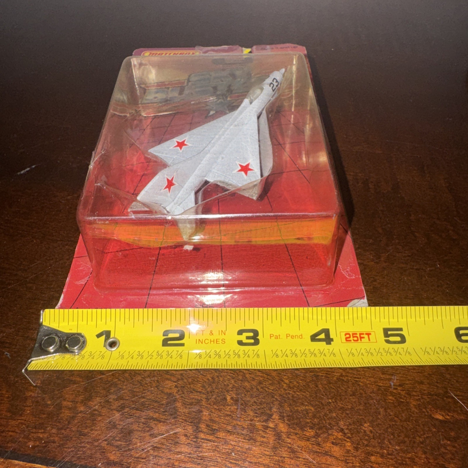 Matchbox Sky Busters MiG-21 SB5 1:144 Diecast Soviet Air Force Jet 1986
