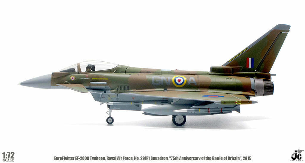Royal Air Force Eurofighter EF-2000 Typhoon ZK349 JC Wings JCW-72-2000-006 1:72