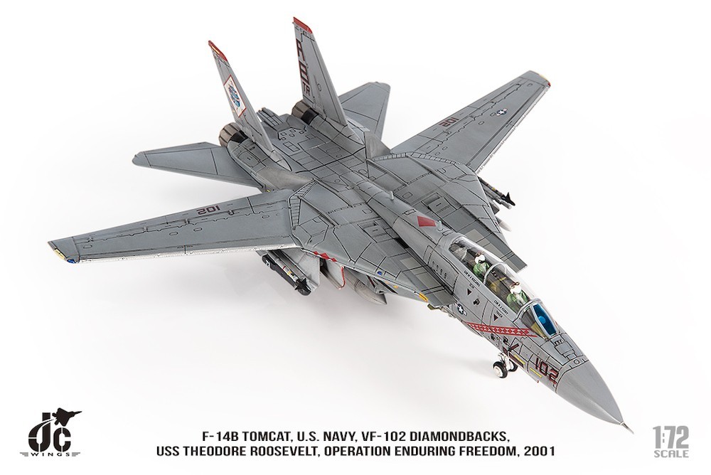 JC Wings 1/72 F-14B Tomcat US Navy VF-102 Diamondbacks Op. Enduring Freedom 2001