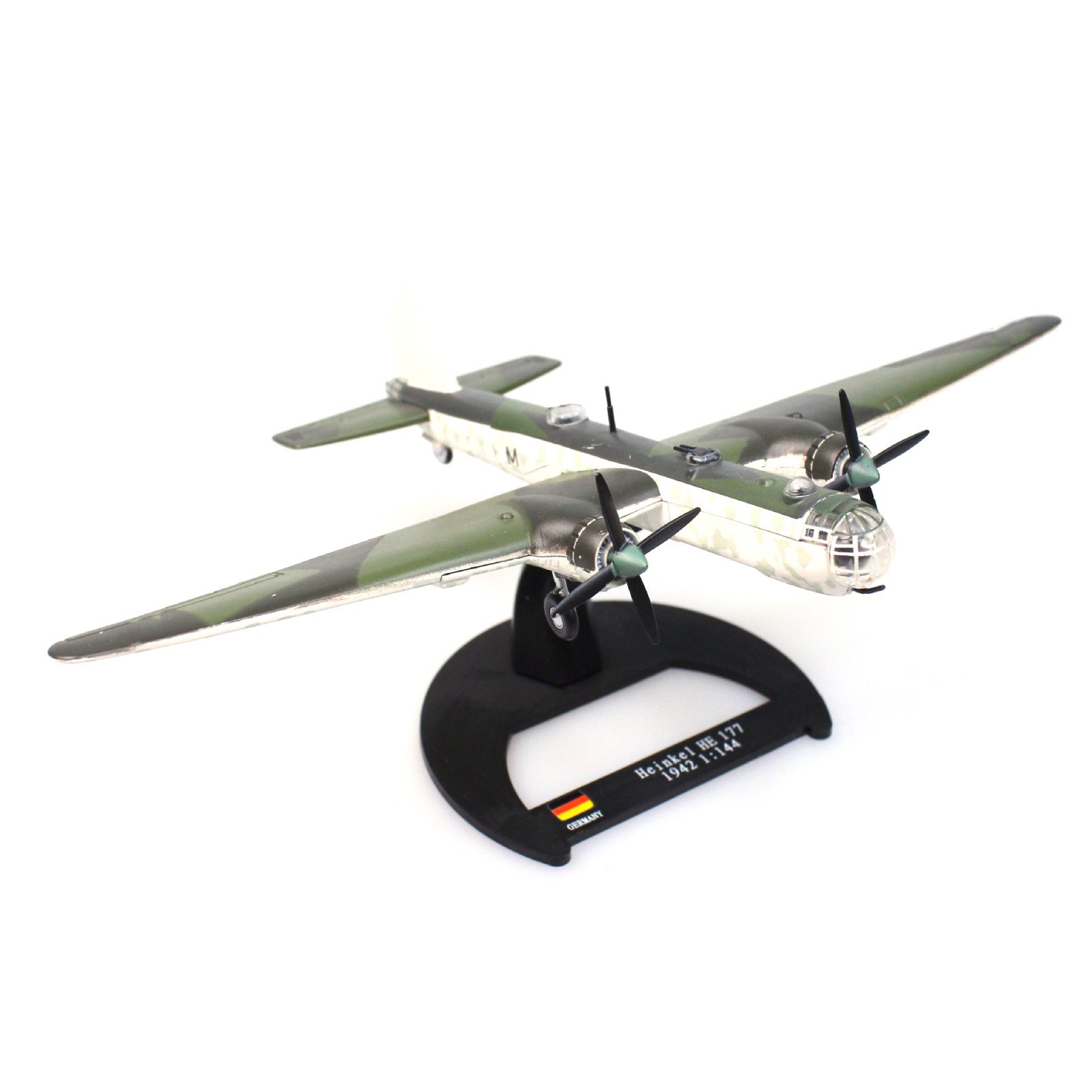 High Quality 15cm Diecast Alloy 1/144 Luftwaffe Heinkel He 177 Bomber Model