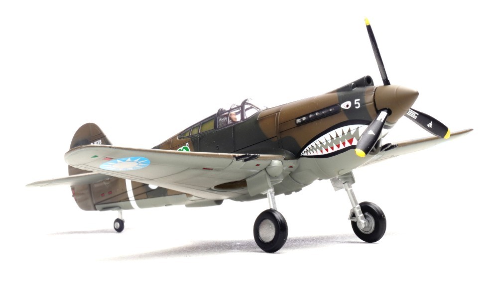P-40 P-40B/C Warhawk “White 5” Flying Tigers – AVG 1/72 Scale Diecast Model