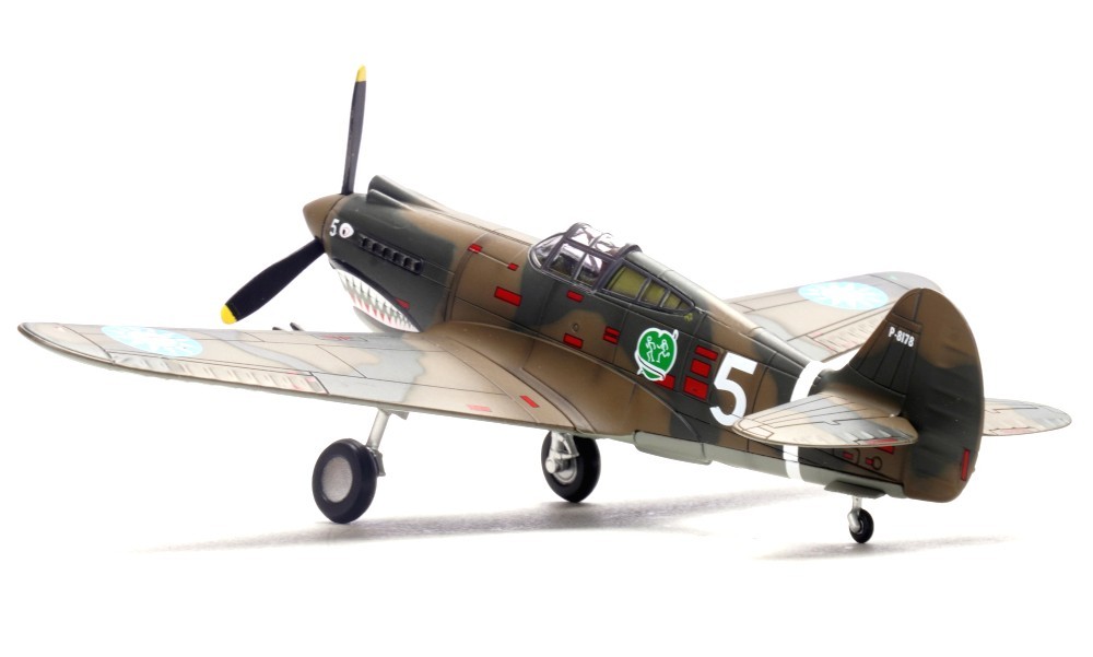 P-40 P-40B/C Warhawk “White 5” Flying Tigers – AVG 1/72 Scale Diecast Model