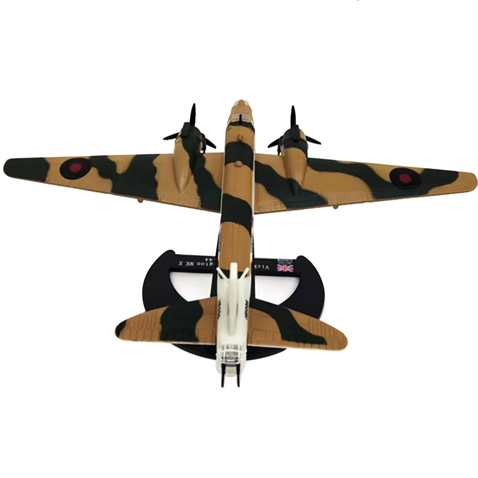 1/144 WWII UK Vickers Wellington Bomber Finished Alloy Model Perfect Toy Gifts