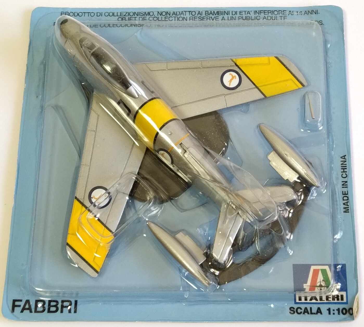Italeri Aircraft F-86E Sabre SAAF South Africa 1/100 Diecast Metal