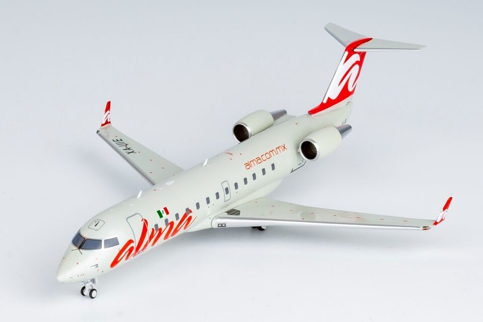 1:200 NG Model ALMA de México Bombardier CRJ200ER Airplane Diecast Plane Model