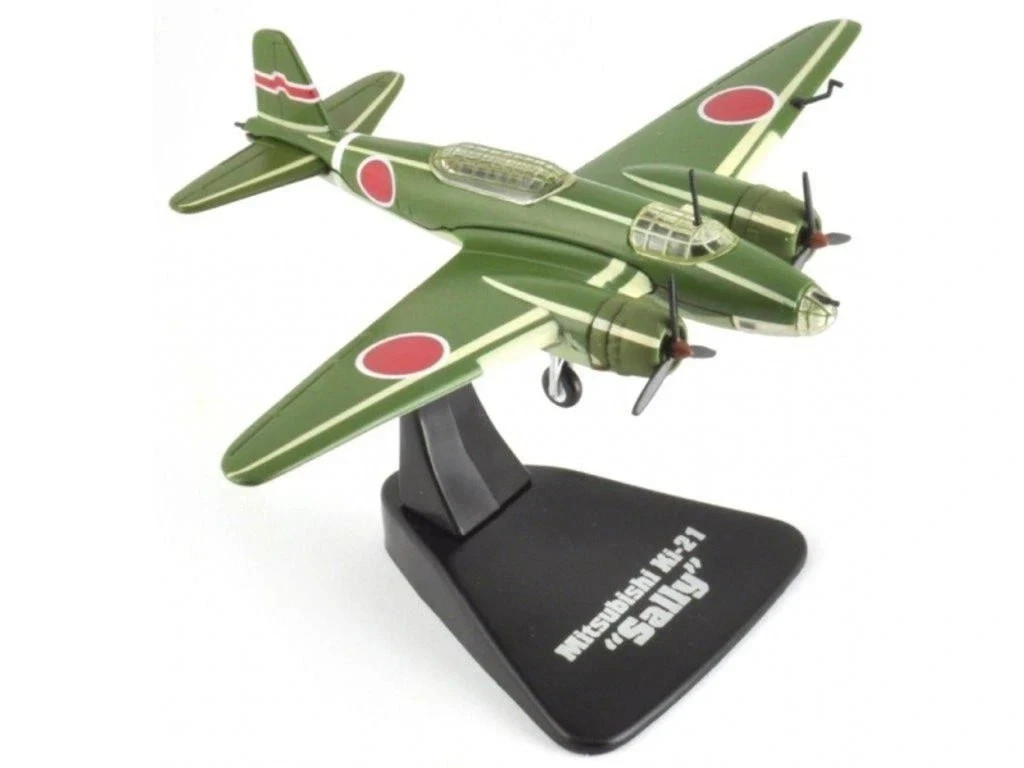 Mitsubishi Ki-21 Sally WWII Japanese Medium Bomber Diecast 1:144 Atlas 3903025