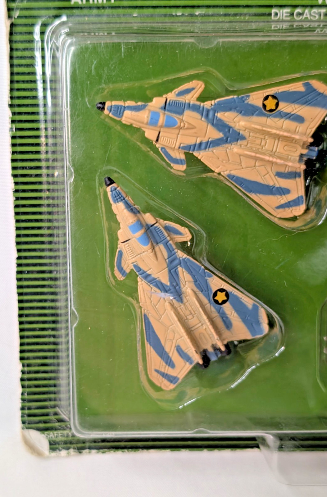 MEGA FORCE Fighter Bombers MOC 1989 Kenner Diecast Military Micro Machines-type