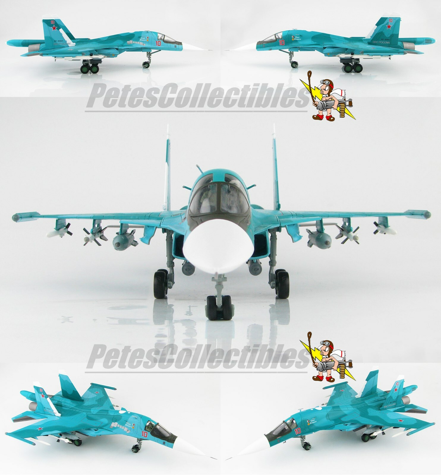 HOBBY MASTER HA6303 Sukhoi Su-34 Fullback Bort #10 Oleg Peshkov August 2016