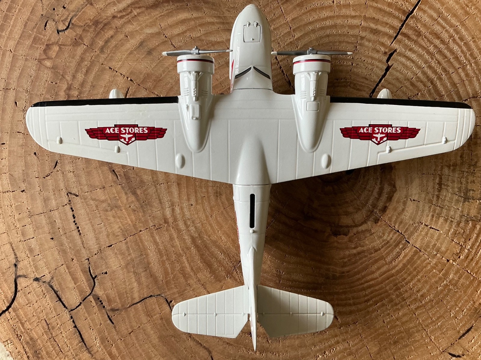 Ertl Collectible Ace Stores 1941 Grumman Goose Die-Cast Metal Airplane Coin Bank