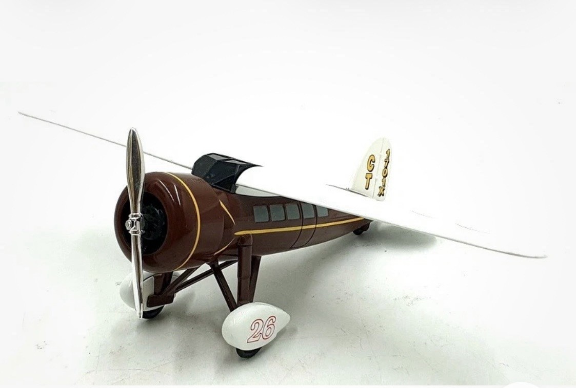 Racing Champions 1932 Lockheed Vega Model 5 NASCAR Racing Airplane Bank NIB