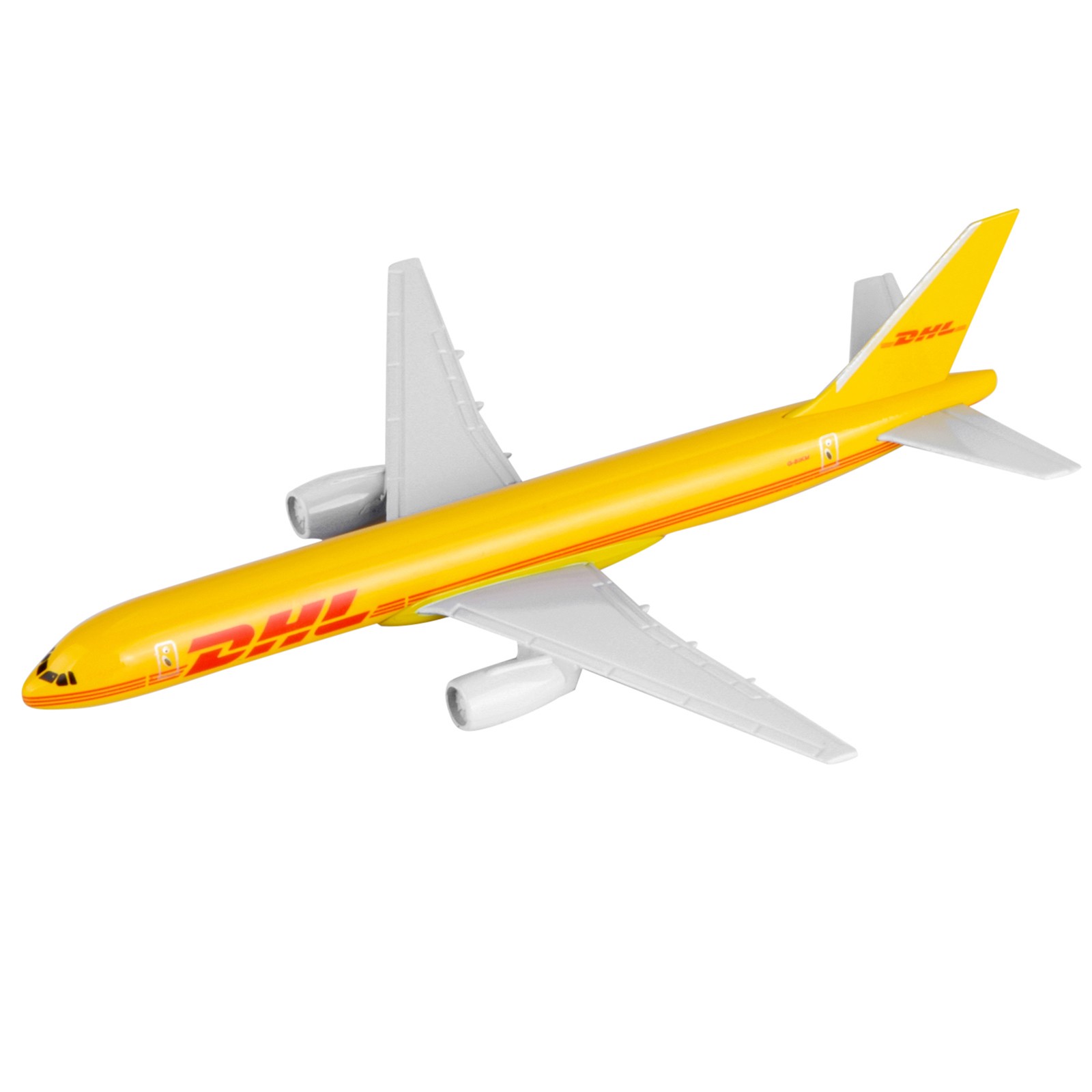 1/400 16cm DHL B757 Cargo Transportation Airplane Model Diecast Plane Display H
