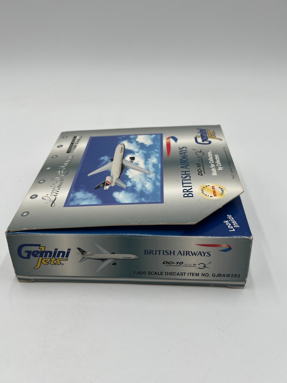Gemini Jets 1:400 British Airways DC-10-30 G-BEBM Landor GJBAW293 – RARE NIB