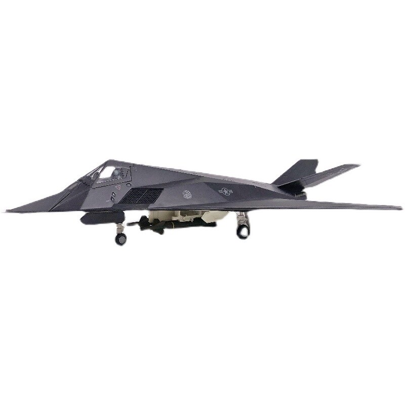 1:72 Alloy Diecast Military Model Lockheed F-117 Nighthawk Attack Fighter Plane