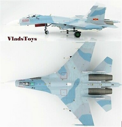 Hobby Master 1:72 Su-27SK Flanker-B VPAF 370th Fgt Div Red 6001 Vietnam HA6007