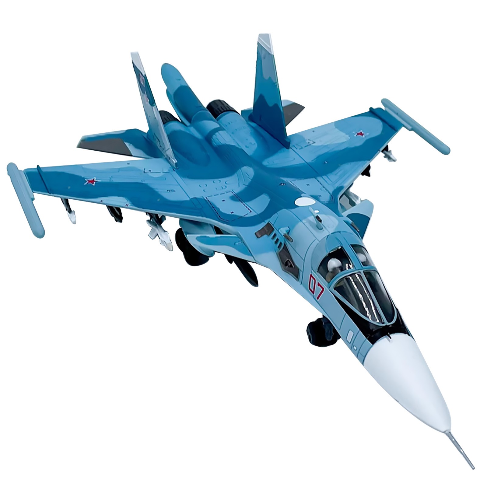 1:100 Russia Su-34 Fighter Alloy Aircraft Model Souvenir Static Display Gift