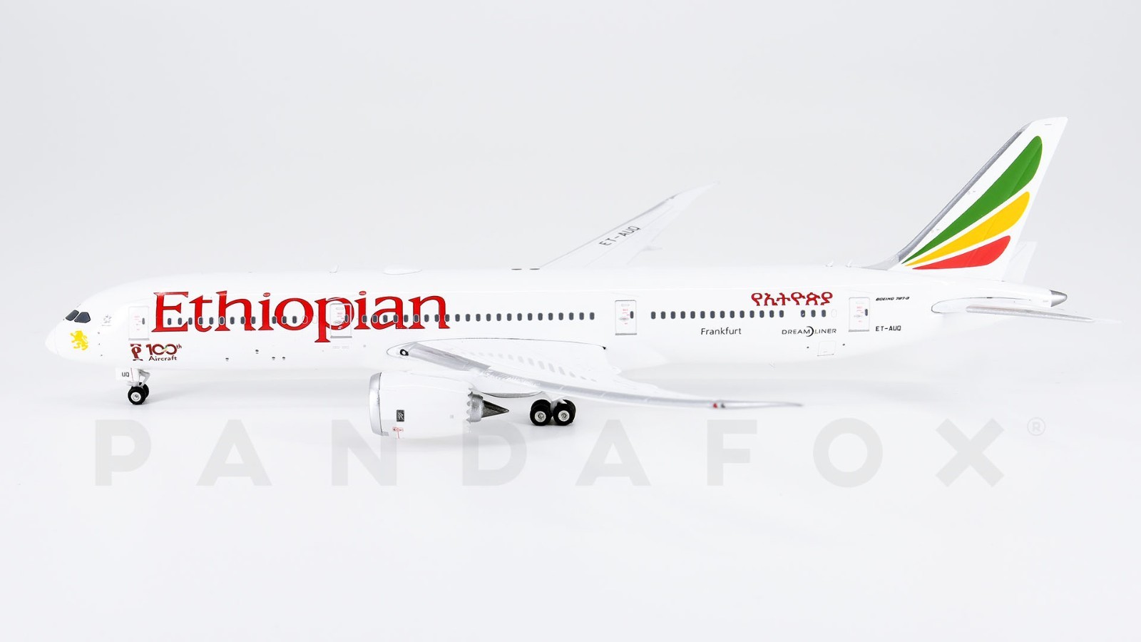 Ethiopian Airlines Boeing 787-8 ET-AUQ 100th Aircraft Phoenix 11490 1:400 RARE