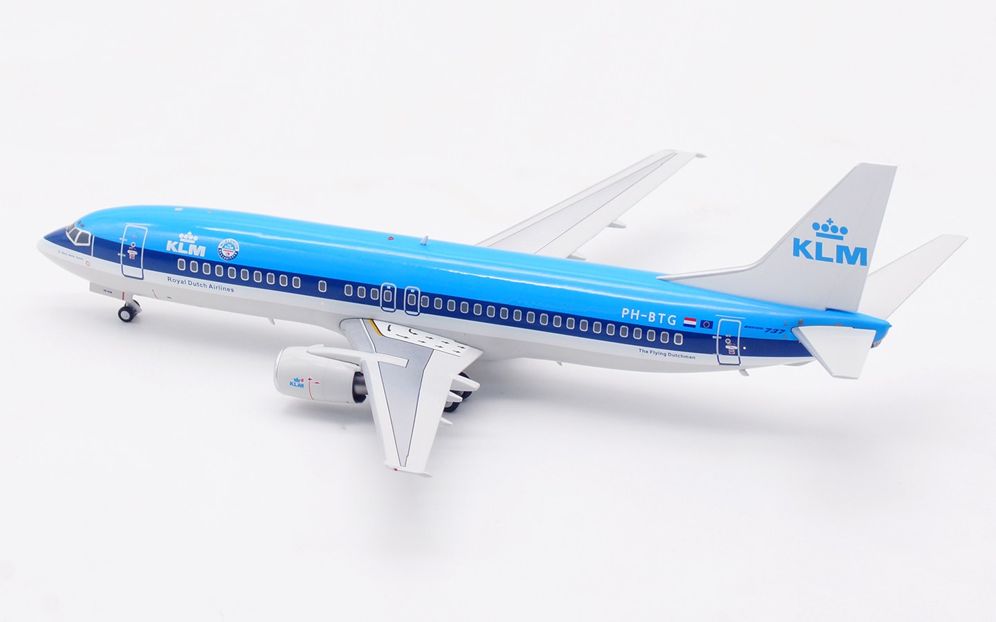 1:200 Inflight KLM Royal Dutch Boeing 737-400 PH-BTG Diecast Plane Model