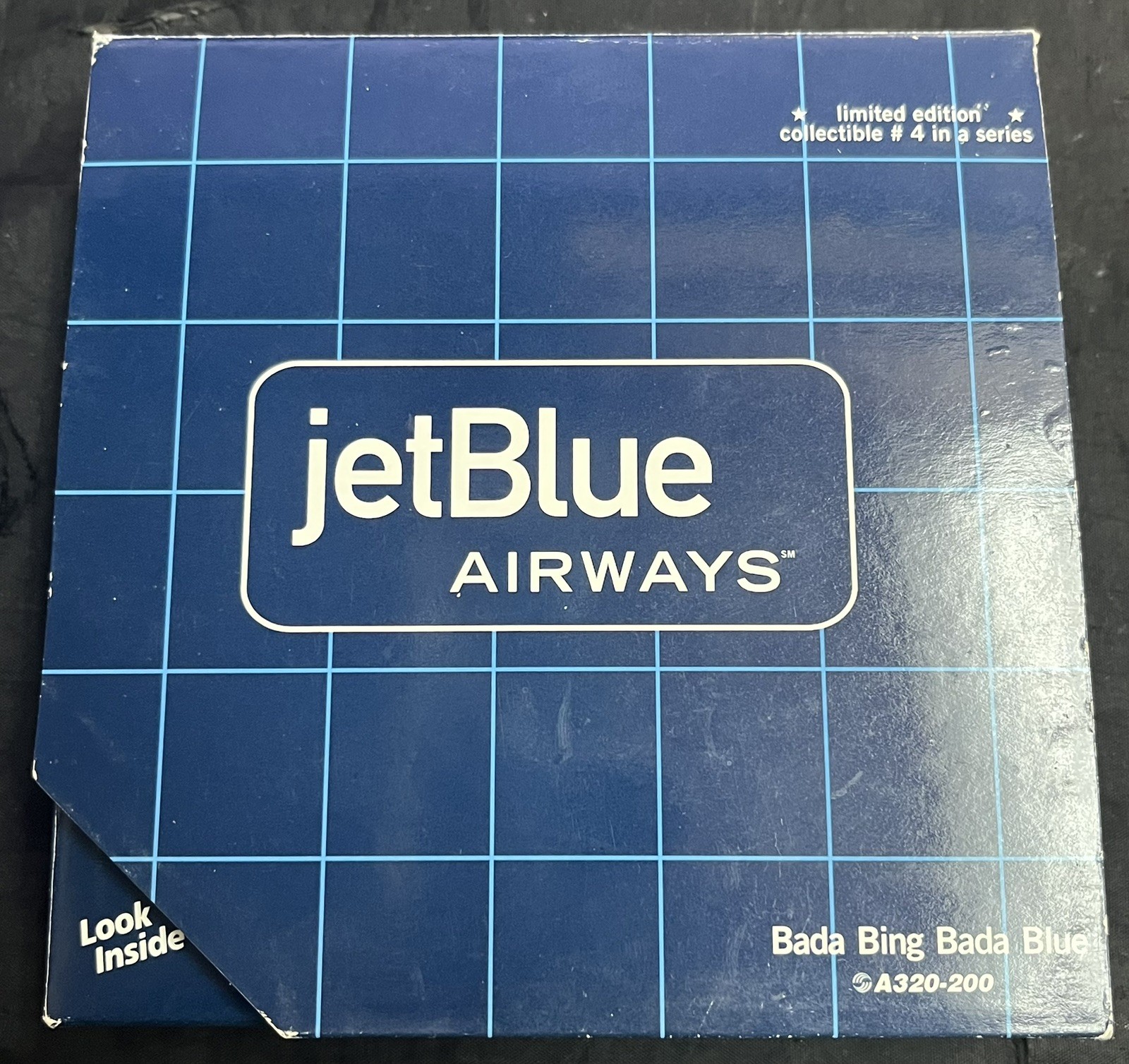 Gemini Jets 1:400 jetBlue Airways A320-200 “Bada Bing Bada Blue” Tail N534JB